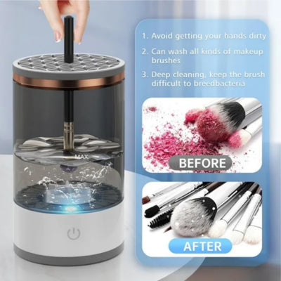 Limpiador Automático de Brochas de Maquillaje Portátil USB - Image 8