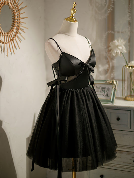 Vestido Corto Industrial Pure Sense Negro - Estilo Compacto - Image 3
