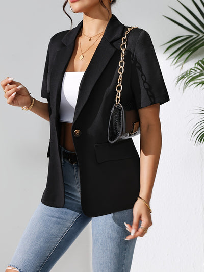 Chaqueta Casual de Mujer en Colores Sólidos - Image 12