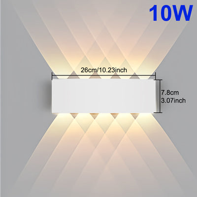 Lámpara de Pared LED Telescópica Blanca Resistente al Agua - Image 12