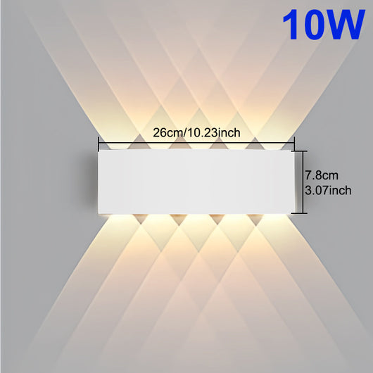 Lámpara de Pared LED Telescópica Blanca Resistente al Agua - Image 12