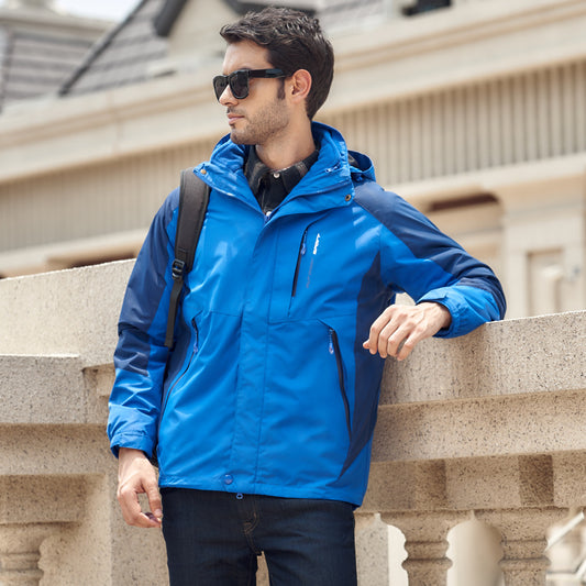 Conjunto de Chaqueta Impermeable para Parejas Talla Grande - Image 2