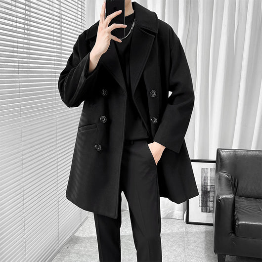 Abrigo de Lana Estilo Británico Hasta la Rodilla - Image 23