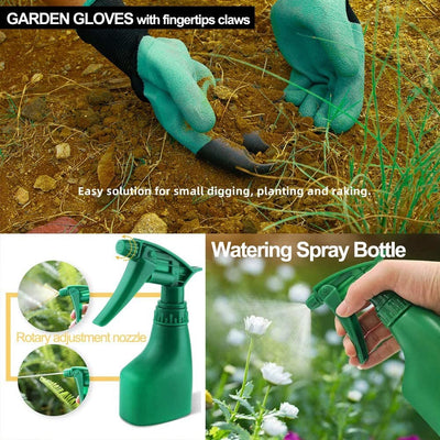 Set de 9 Herramientas de Jardín en Aluminio con Mangos Ergonómicos Bicolor - Image 17