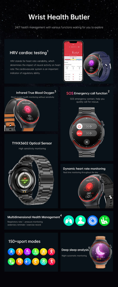 Reloj Inteligente T82 con Llamadas Bluetooth y Monitoreo de Salud - Image 17