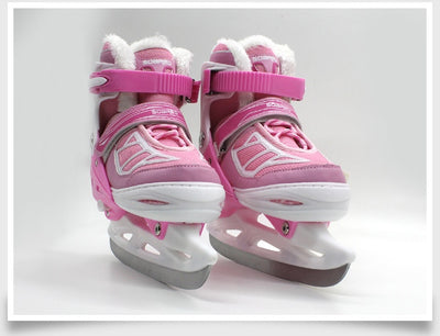 Patines de Hielo Infantiles Acolchados con Ajuste Regulable - Image 9
