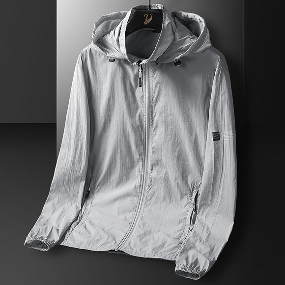 Ropa de Protección Solar Ice Silk para Hombre - Transpirable y Fresca
