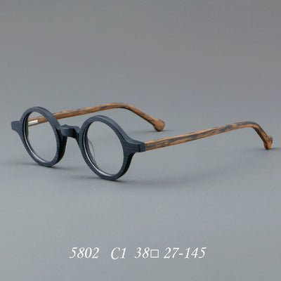 Gafas Retro Marco Madera - Diseño Vintage Artesanal - Image 11