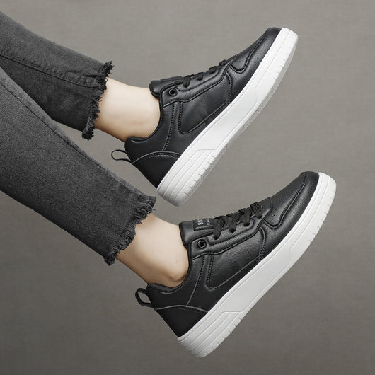 Zapatillas Blancas Para Parejas - Tenis Blancos Puros Para Hombre Primavera y Otoño - Image 18