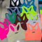 Top Rosa Fluorescente