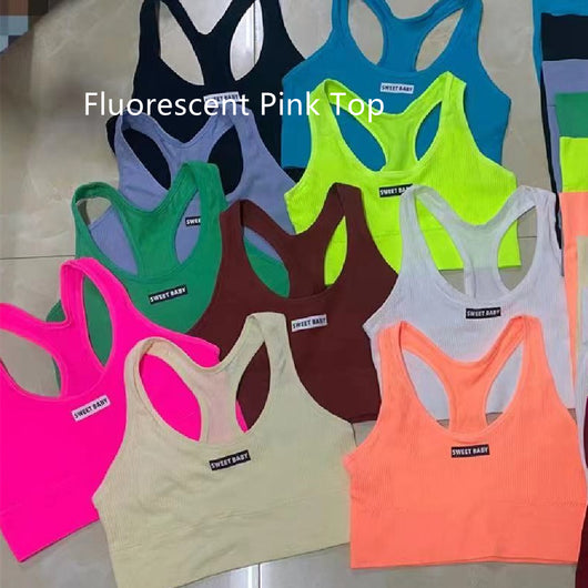 Conjunto Deportivo Yoga con Soporte de Pecho y Espalda Reductora - Image 20