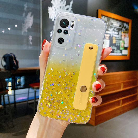 Funda Celular Degradado Glitter Epoxy con Efecto Borde - Image 3