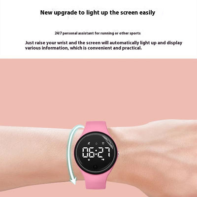Reloj Inteligente Silencioso para Estudiantes con Vibración y Alarma - Image 3