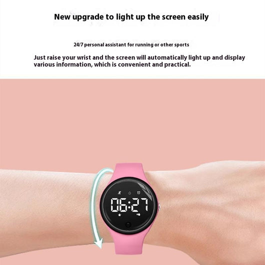 Reloj Inteligente Silencioso para Estudiantes con Vibración y Alarma - Image 3