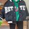 Uniforme de Béisbol Acolchado de Algodón Casual Infantil Coreano