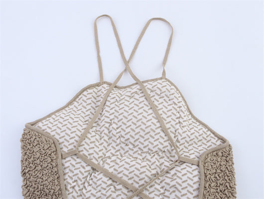 Top Escote Ancho con Diseño Floral 3D y Textura Esponjosa para Mujer - Image 12