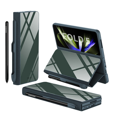 Funda de Cristal Protectora para Galaxy Z Fold5 - Diseño Flip Creativo - Image 8