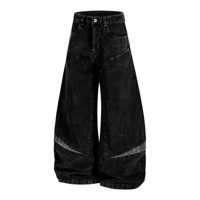 Pantalones Vintage de Pierna Ancha Estilo Americano para Hombre - Image 12