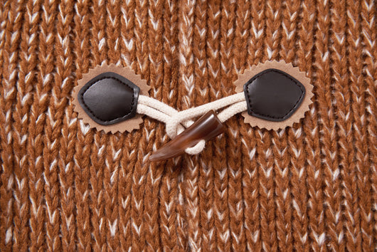 Cardigan Tejido Coreano con Capucha para Hombre - Image 8