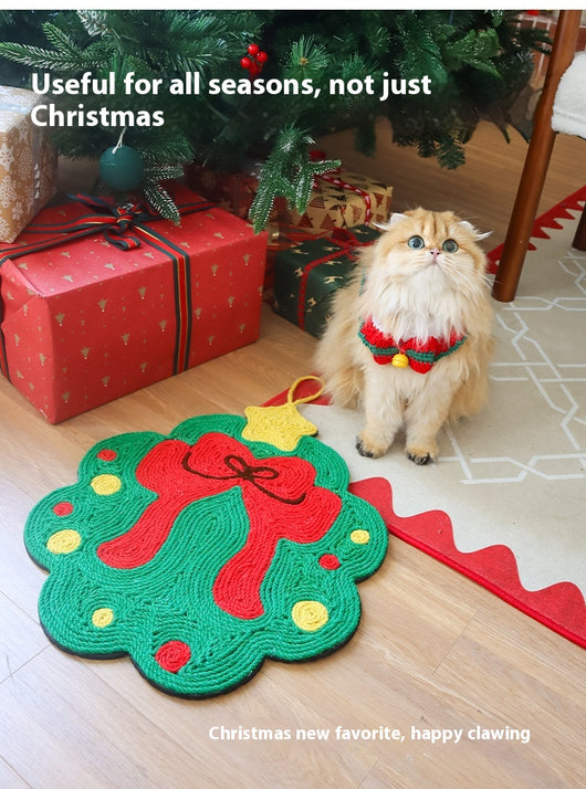 Rascador para Gatos de Sisal Navideño - Resistente y sin Pelusa - Image 12