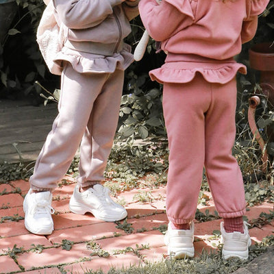 Pantalones Capri Niña Invierno con Encaje y Forro Térmico - Image 2