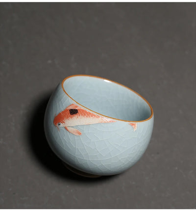 Taza de Té Ruyao Tianqing - Cerámica Artesanal Tradicional - Image 8