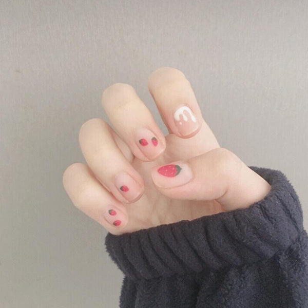 Adhesivos de Uñas Desprendibles con Acabado Profesional