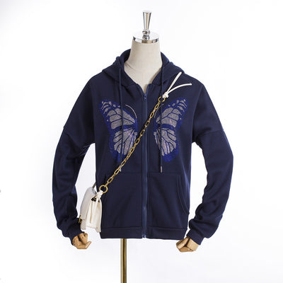 Cardigan de Lana con Bolsillos de Forro Polar y Cierre de Mariposa - Image 6
