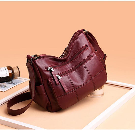 Bolso Bandolera de Cuero Suave para Mujer - Image 15