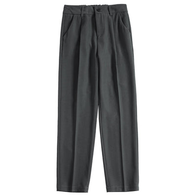 Pantalón de Vestir Mujer Cintura Alta Corte Holgado Largo Capri - Image 4