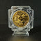 Snake Year Commemorative Medal Color Dorado Plated Plateado Plated Fu Lu Shou Rotating Ornaments