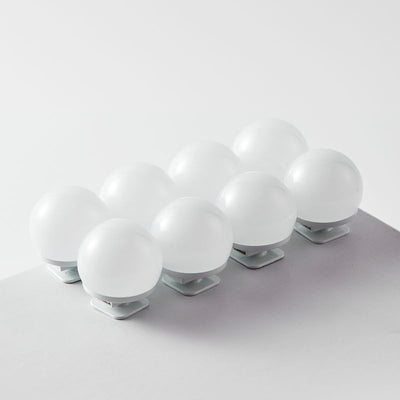 Espejo de Maquillaje LED con Luz Hollywood USB - Iluminación Tricolor Ajustable - Image 17