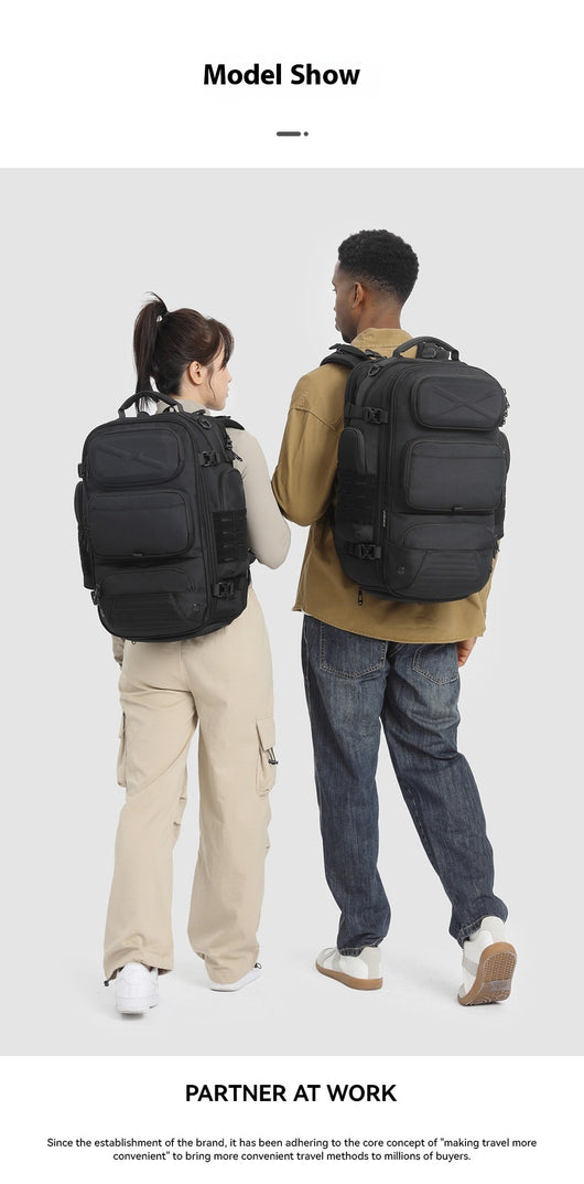 Mochila Multifuncional para Hombre - Viajes Cortos y Aventuras - Image 23