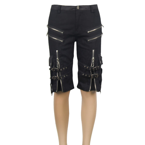 Pantalones Cargo Steampunk Holgados Talla Grande para Hombre - Image 6