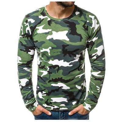 Camiseta Táctica de Cuello Parado en Algodón para Otoño - Image 6