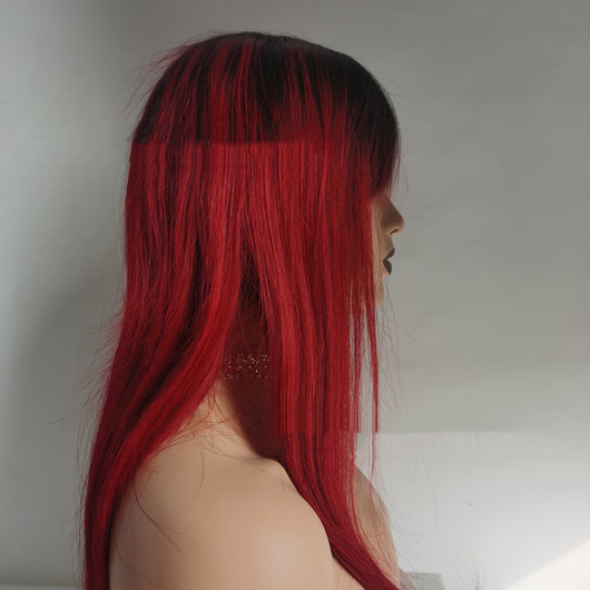 Peluca de Cabello Humano Real con Mecanismo de Ajuste Profesional - Image 7