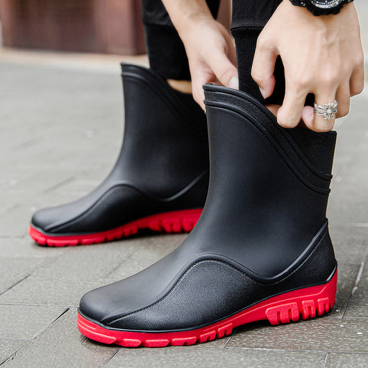 Botas Impermeables para Lluvia Caña Media Hombre - Image 10