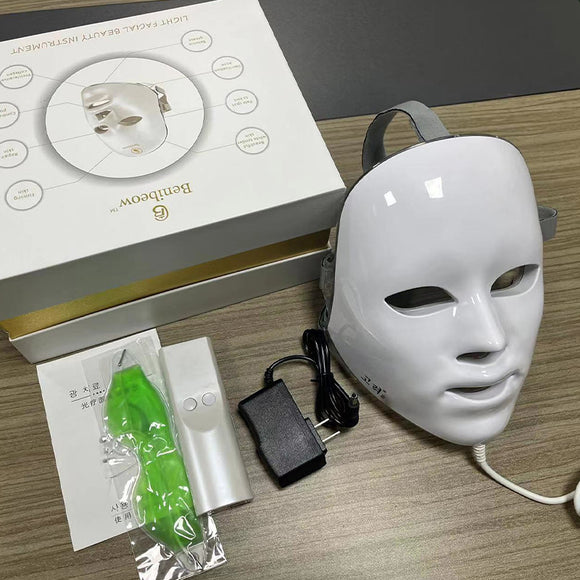 Mascarilla Facial LED Multicolor con Tecnología de Luz Táctil