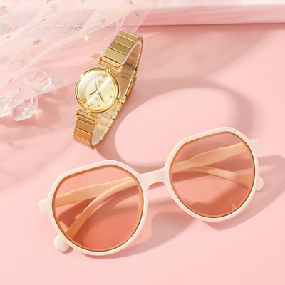 Set Completo de Accesorios para Mujer: Reloj, Billetera y Lentes de Acero - Image 15