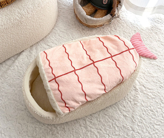 Cama Térmica para Mascotas Estilo Sushi - Nido Removible Todo Clima - Image 20