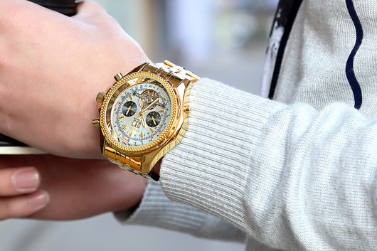 Reloj Automático Tourbillon para Hombre con Esfera Grande y Múltiples Funciones - Image 11