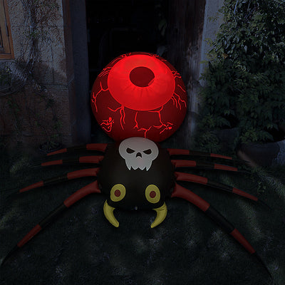 Araña Inflable Luminiscente para Halloween - Image 3