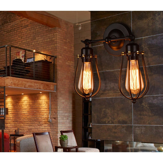 Lámpara de Pared Estilo Industrial LOFT para Pasillos y Escaleras - Image 4