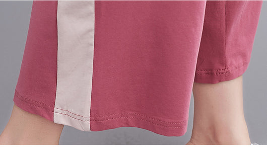 Pijama Camiseta Margarita Suelta Casual Cómoda - Image 12
