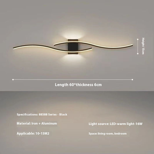 Lámpara de Pared Minimalista para Cabecera - Diseño Moderno - Image 4