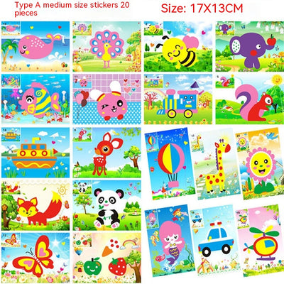 Pegatinas 3D Impresas Creativas para Niños - Image 25