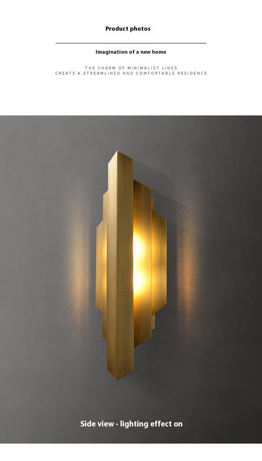 Lámpara de Pared Vintage en Cobre con Diseño Ornamental - Image 11