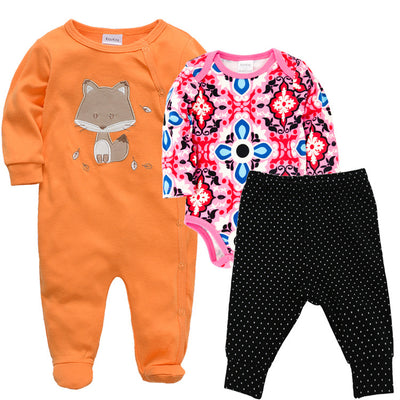 Conjunto de Tres Piezas para Bebé - Otoño e Invierno - Image 11