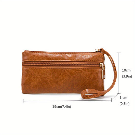 Bolso Mensajero Retro de Gran Capacidad con Correa Ancha - Image 13