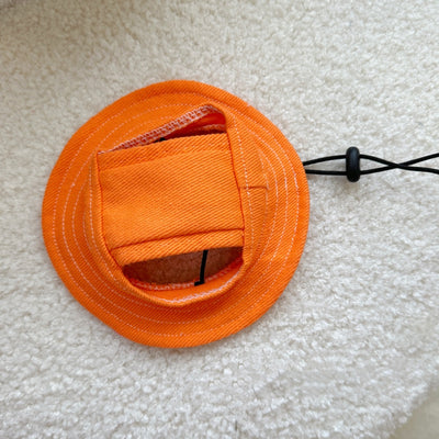 Gorro Bucket Protector Solar para Mascotas - Diseño de Orejas Descubiertas - Image 8